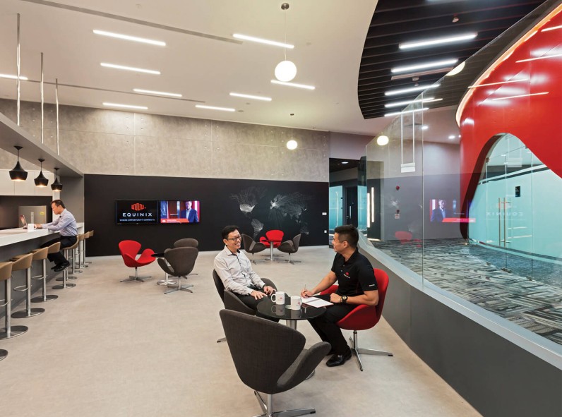 Sala relax del data center