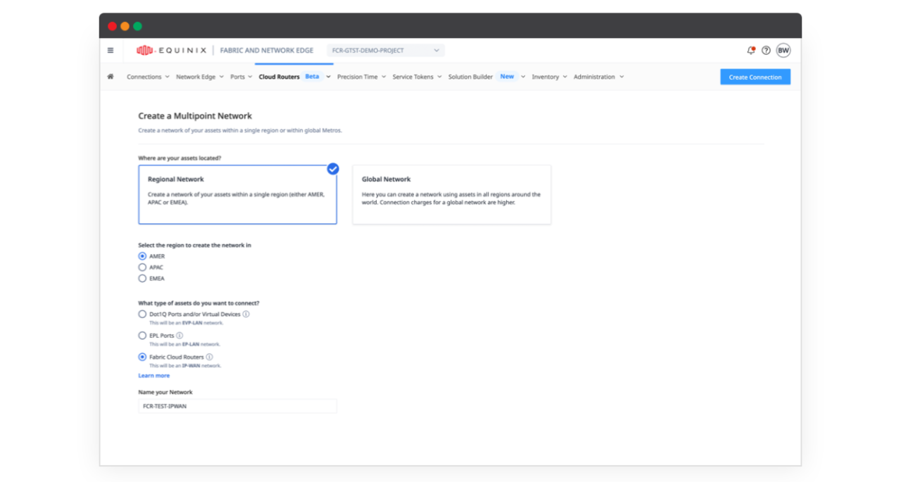 Equinix Fabric Cloud Router | Equinix Fabric | Digital Infrastructure ...